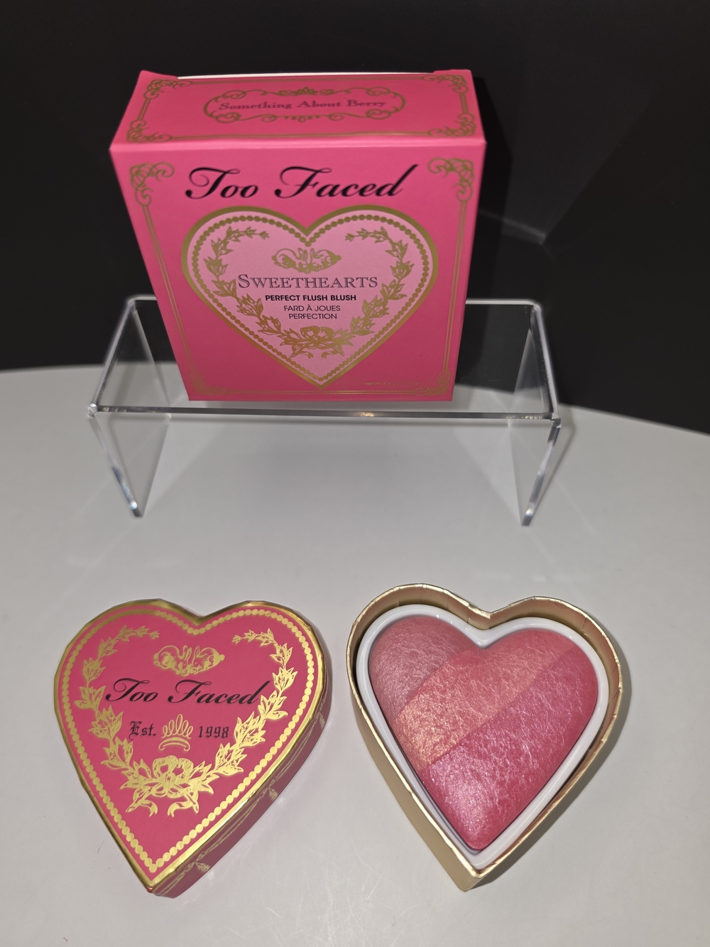 RETRO / Y2K Too Faced- Sweethearts Perfect Flush Blush- "SOMETHING ABOUT BERRY"